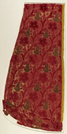 Textile with Brocade, Italian, ca. 1425-50. Creator: Unknown