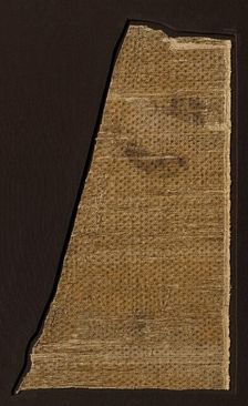 Textile with Diamonds, 1000s. Creator: Unknown