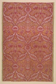 Textile with Flora, c. 1500s. Creator: Unknown