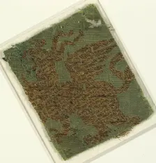 Textile with Griffin, Italian, 14th century. Creator: Unknown