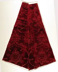 Textile with Pomegranate Design, Italian, 15th century. Creator: Unknown
