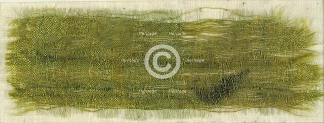 Textile with Trellis Pattern, German, 15th century. Creator: Unknown.