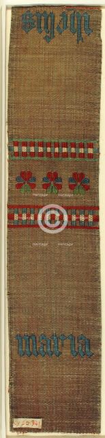 Textile Band, German, 15th century. Creator: Unknown.