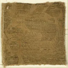 Textile, Brocade, Italian, 15th century. Creator: Unknown