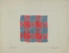 Textile, c. 1937. Creator: Frank Maurer