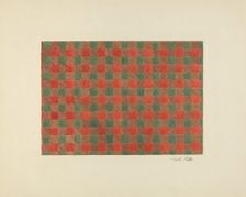 Textile, c. 1941. Creator: Pearl Gibbo