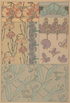 Textile design, c. 1900