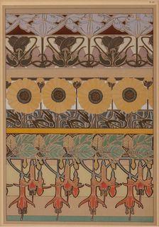 Textile design, c. 1900