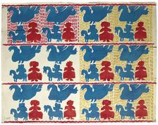 Textile design, Early 20th cen.. Creator: Bakst, Léon (1866-1924)