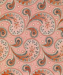 Textile Design For the Trekhgornaya Manufaktura, 1918. Artist: Anonymous