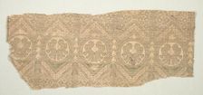 Textile Fragment, 13th century. Creator: Unknown