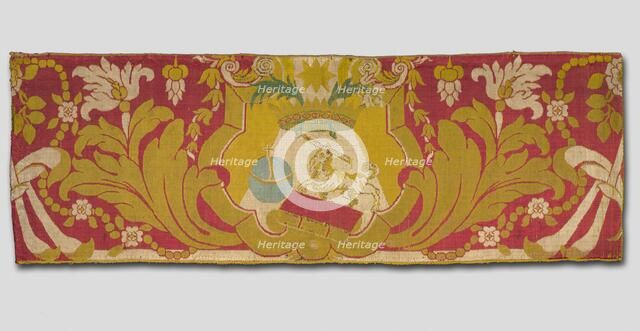 Textile Fragment, 17th century. Creator: Unknown.