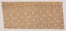 Textile Fragment, 17th century. Creator: Unknown