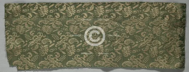 Textile Fragment, 1500s - 1600s. Creator: Unknown.