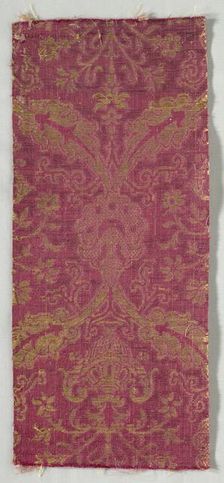 Textile Fragment, 1550-1599. Creator: Unknown