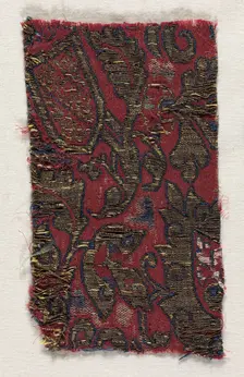 Textile Fragment, 15th century. Creator: Unknown