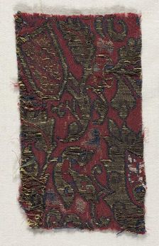 Textile Fragment, 15th century. Creator: Unknown