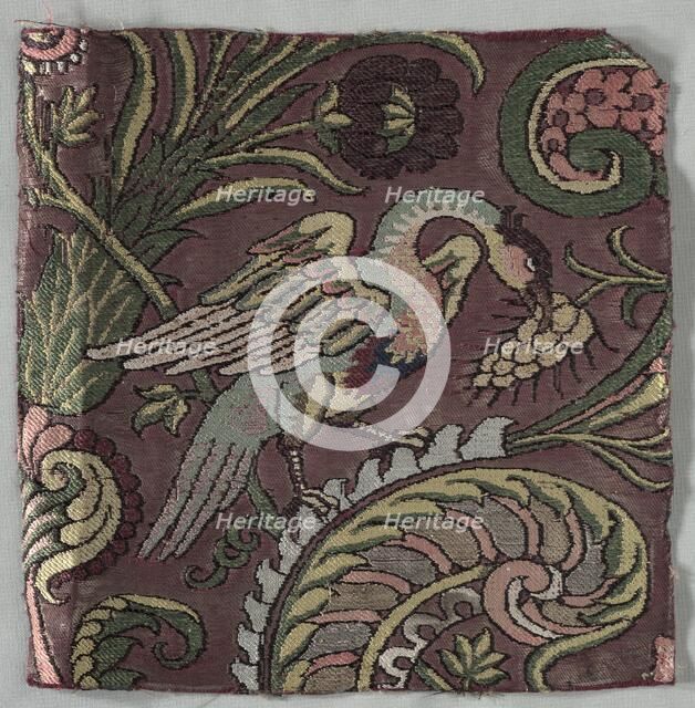 Textile Fragment, 1600s. Creator: Unknown.