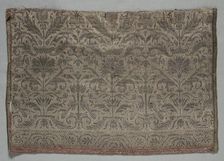 Textile Fragment, 1600s. Creator: Unknown