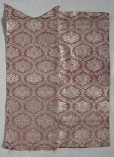 Textile Fragment, 1600s. Creator: Unknown