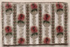 Textile Fragment, 1774-1793. Creator: Unknown