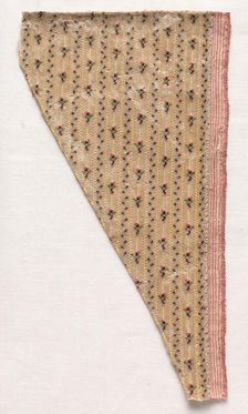 Textile Fragment, 1774-1793. Creator: Unknown