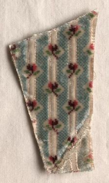 Textile Fragment, 1774-1793. Creator: Unknown