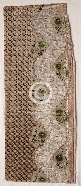 Textile Fragment, 1774-1793. Creator: Unknown.