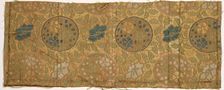 Textile Fragment, 1800s. Creator: Unknown
