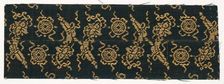 Textile Fragment, 1800s. Creator: Unknown