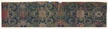 Textile Fragment, 1800s. Creator: Unknown