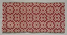 Textile Fragment, 19th century. Creator: Unknown