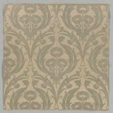 Textile Fragment, c 1900. Creator: William Morris (British, 1834-1896)