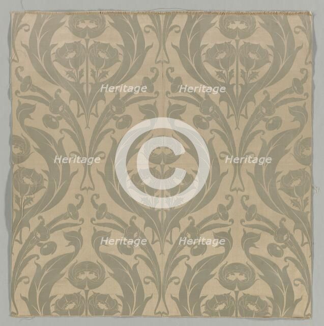 Textile Fragment, c 1900. Creator: William Morris (British, 1834-1896).