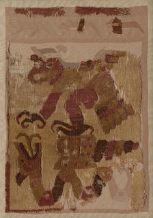 Textile Fragment, c. 50-650. Creator: Unknown