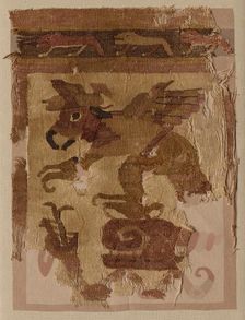Textile Fragment, c. 50-650. Creator: Unknown