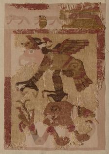 Textile Fragment, c. 50-650. Creator: Unknown