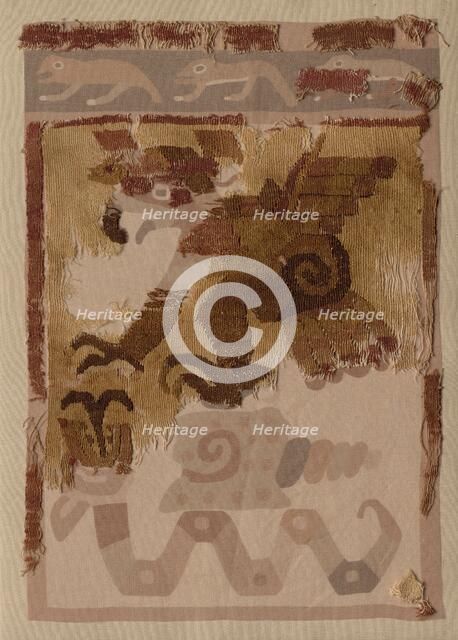 Textile Fragment, c. 50-650. Creator: Unknown.