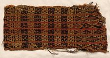 Textile fragment, c. 900 A.D.. Creator: Unknown