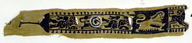 Textile Fragment, Coptic, 300-600. Creator: Unknown.