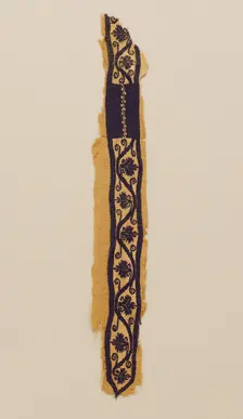 Textile Fragment, Coptic, 300-600. Creator: Unknown