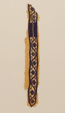 Textile Fragment, Coptic, 300-600. Creator: Unknown