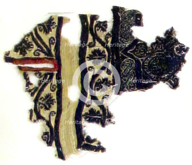 Textile Fragment, Coptic, 300-600. Creator: Unknown.