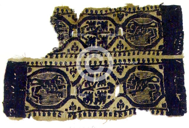 Textile Fragment, Coptic, 300-600. Creator: Unknown.