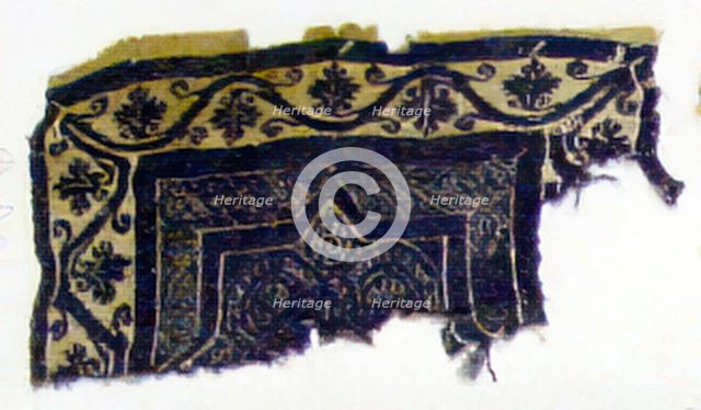 Textile Fragment, Coptic, 300-600. Creator: Unknown.