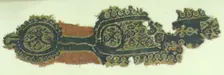 Textile Fragment, Coptic, 7th century. Creator: Unknown