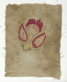 Textile Fragment, Coptic, 5th-6th century. Creator: Unknown