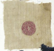 Textile Fragment, Coptic, 5th-6th century. Creator: Unknown