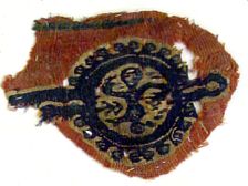 Textile Fragment, Coptic, 5th century. Creator: Unknown