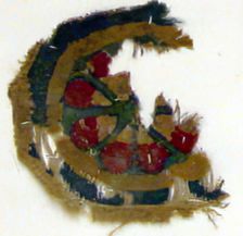 Textile Fragment, Coptic, 5th century. Creator: Unknown
